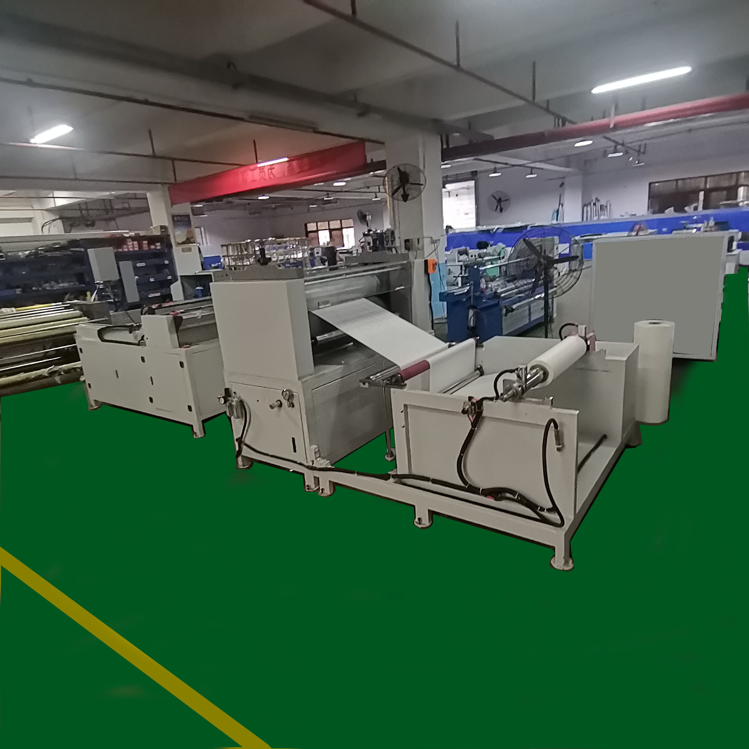 全自动凹凸压花机